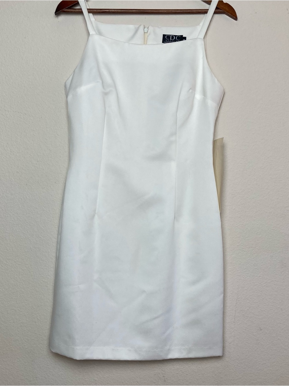 CDC Vintage Cream Dress SZ 8 and Overlay Jacket Sz 12